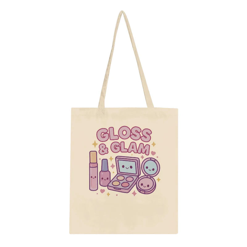Kawaii "Gloss & Glam" Tote Bag ** Shop Partner