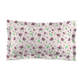 Tulip garden Pillow Sham — Pink Floral Microfiber Pillowcase