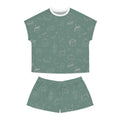 Sushi Kawaii Short Pajama Set – Women's Cute All-Over Print Sleepwear