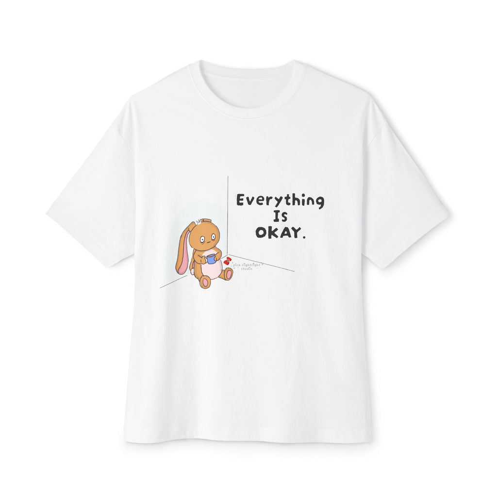 Everything Is Okay “Bonnie” Tee — Cute Comfort Oversized Graphic T‑Shirt