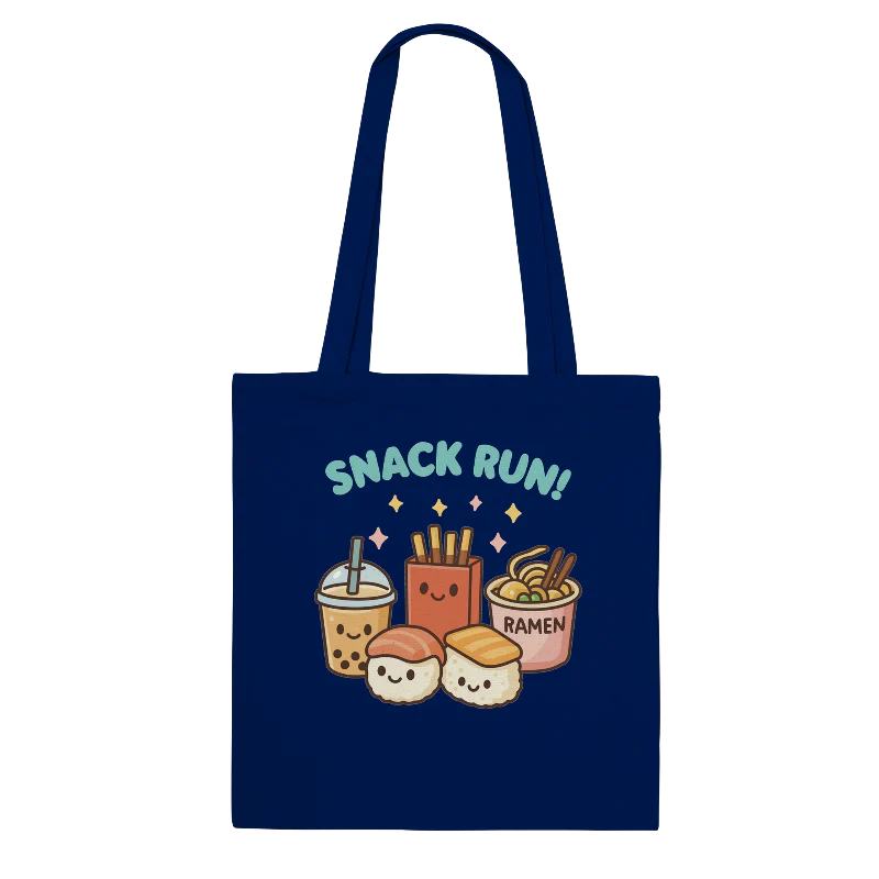 Kawaii "Snack Run" Tote Bag**Shop Partner