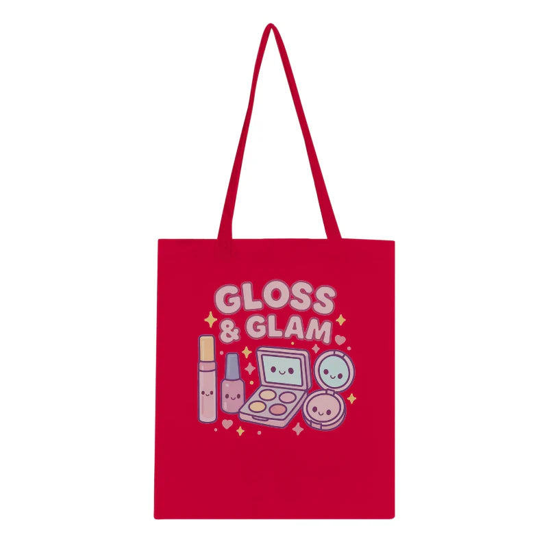 Kawaii "Gloss & Glam" Tote Bag ** Shop Partner