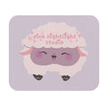 Sammy the Lammy Mouse Pad — Kawaii Lavender Desk Mat