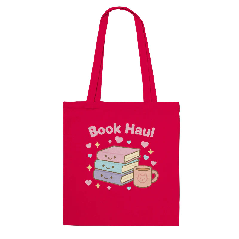 Kawaii Book Haul Tote Bag ** Shop Partner