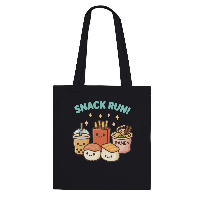 Kawaii "Snack Run" Tote Bag**Shop Partner