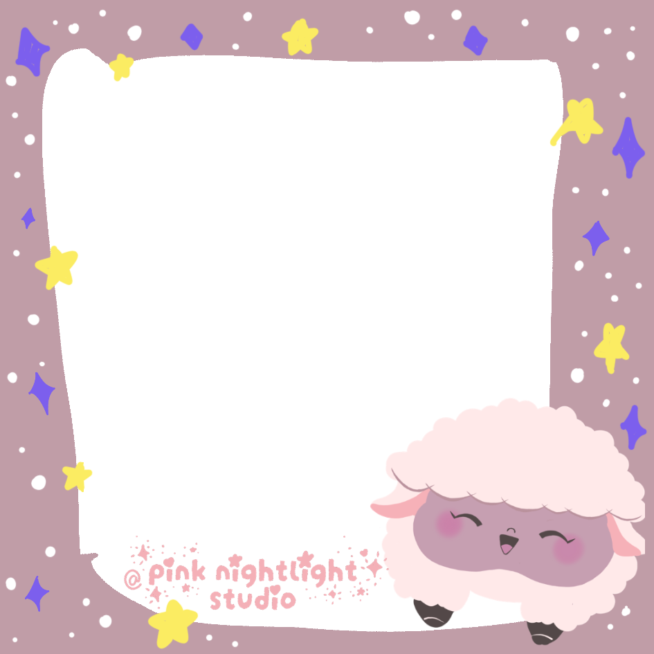 Digital Download "Sammy Sheep" Digital Sticky Note (Digital Download)